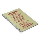 Bibel-Studien-Bibel-Zitate Notizblock (Rechte Seite)