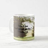Bibel studieren kaffeetasse (Vorderseite Links)