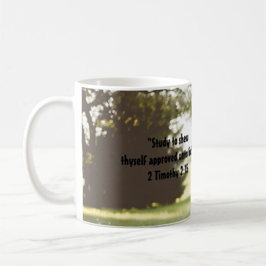 Bibel studieren kaffeetasse (Links)