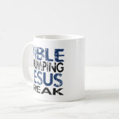 Bibel Thumping Jesus Freak Kaffeetasse (Vorderseite Links)