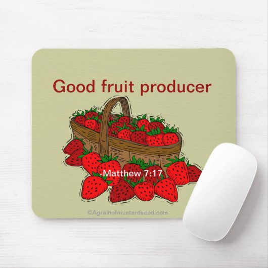 Bibel verrät Gottes Wort Mousepad (Mit Mouse)