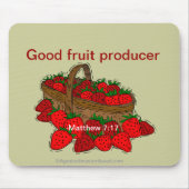 Bibel verrät Gottes Wort Mousepad (Vorne)