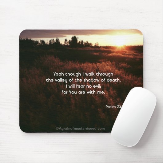 Bibel verrät Gottes Wort Mousepad (Mit Mouse)