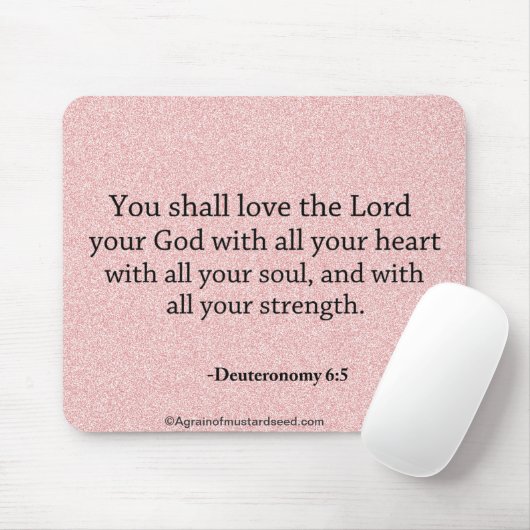 Bibel verrät Gottes Wort Mousepad (Mit Mouse)