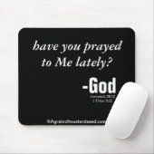 Bibel verrät Gottes Wort Mousepad (Mit Mouse)