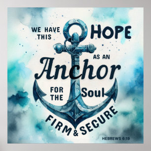 Bibel Vers Christliches Plakat