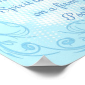 Bibel Vers Gebet Psalm 143:10 Poster (Ecke)