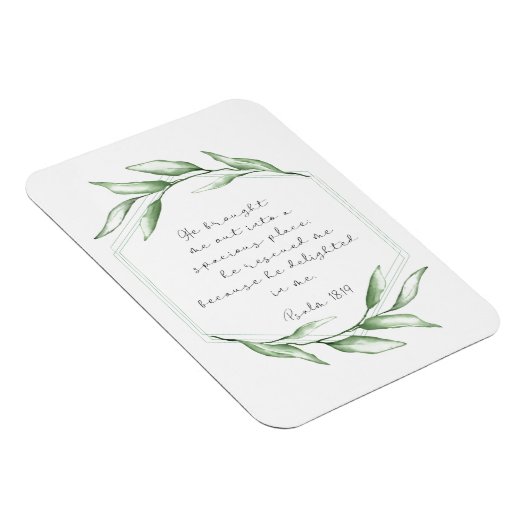 Bibel Vers Grüne Magnet (Rechte Seite)