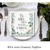 Bibel Vers Grüne Serviette