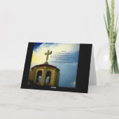 Bibel-Vers-Gruß-Karte - John-1:5 Karte (Rückseite)