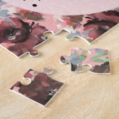 Bibel Vers Hebrews Blumenpuzzle Puzzle (Seite)