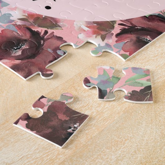 Bibel Vers Hebrews Blumenpuzzle Puzzle (Seite)