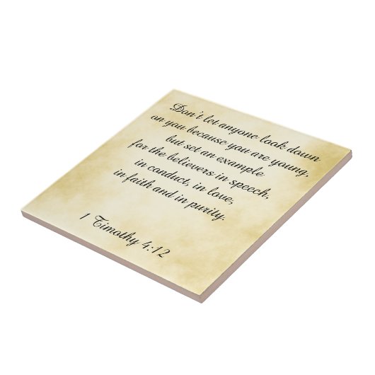 Bibel-Vers ist ein Beispiel Fliese (Seite)