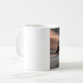 Bibel-Vers-Jesaja-40:28 - 31 mit Eagle Kaffeetasse (Vorderseite Links)