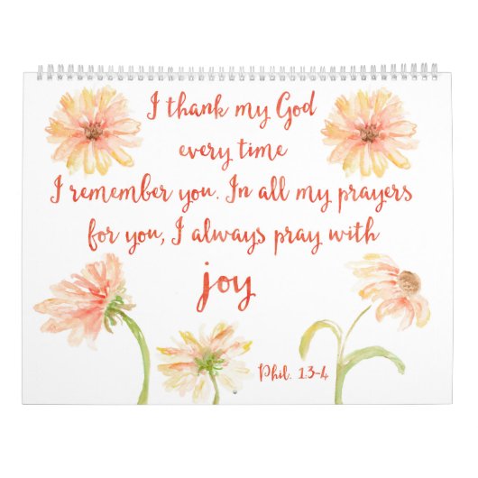 Bibel-Vers-Kalender Kalender (Rückseite)