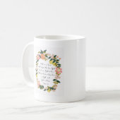 Bibel-Vers-Kunst - 1 John-4:16 Kaffeetasse (Vorderseite Links)