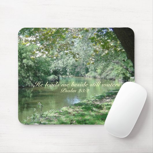Bibel-Vers-Mausunterlage Mousepad (Mit Mouse)