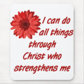 Bibel-Vers Mousepad. Mousepad (Vorne)