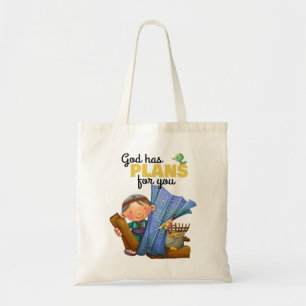 Bibel-Vers Noah-Stofftasche Tragetasche