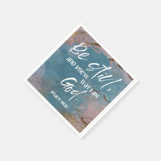 Bibel Vers Psalm Papier Napkins Serviette (Ecke)