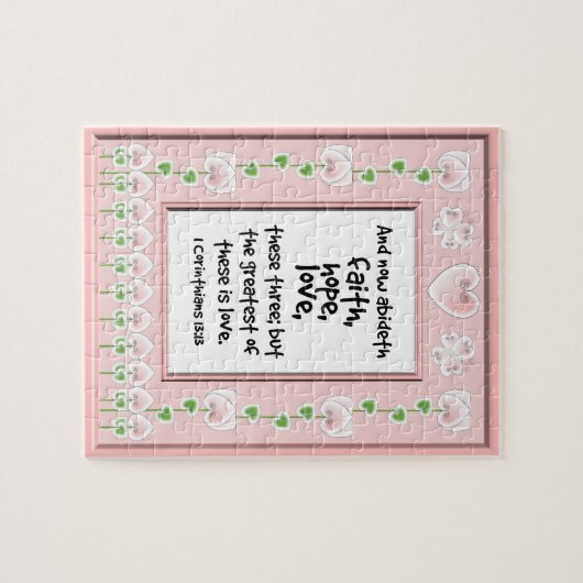 Bibel-Vers-Puzzlespiel - Puzzle (Horizontal)