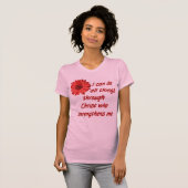 Bibel-Vers-T - Shirt (Vorne ganz)
