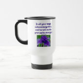 Bibel-Vers-Tasse Reisebecher (Links)
