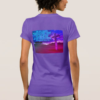 Bibel Vers von den Philippinen 2:14-15. T-Shirt