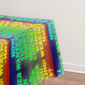 Bibel-Vers von Matthew-23:37. Mit Ziegeln Tischdecke (Beispiel)