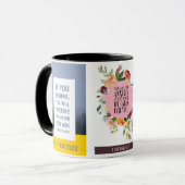 Bibel-Verse 5:7 mathew 21:22 1Peter Tasse (Vorderseite Links)