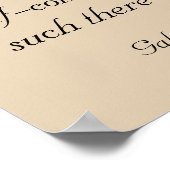 Bibel Verse Artwork, Frucht des Geistes Poster (Ecke)