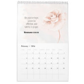 Bibel Verse Blumenkalender 2025 Kalender (Feb 2026)