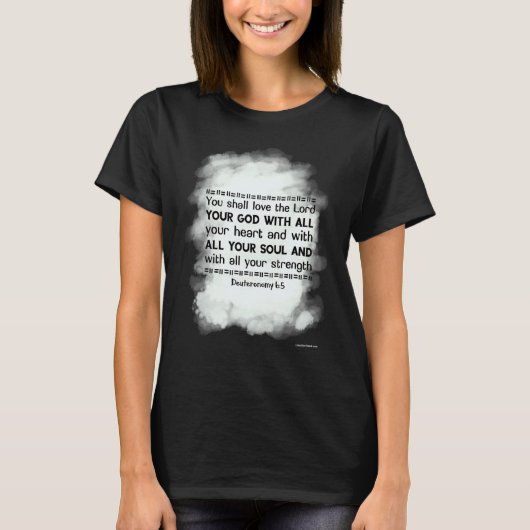 Bibel Verse Christliche Kirche Gott Jesus Religiös T-Shirt (Vorderseite)