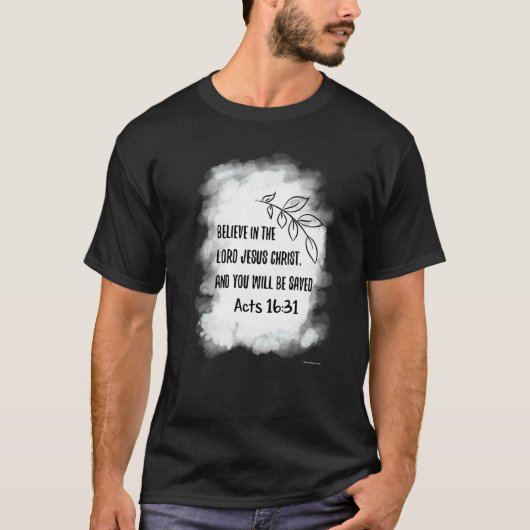 Bibel Verse Christliche Kirche Gott Jesus Religiös T-Shirt (Vorderseite)