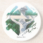Bibel Verse Cross Untersetzer (Vorne)