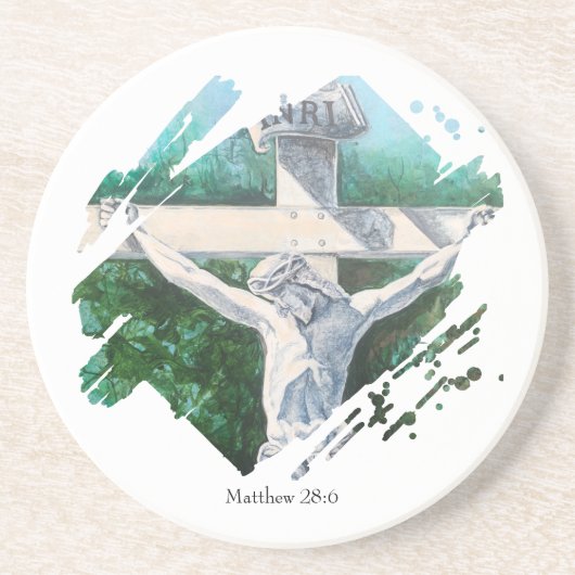 Bibel Verse Cross Untersetzer (Vorne)