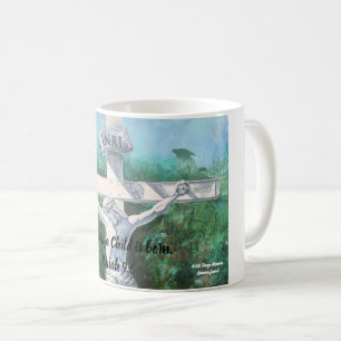 Bibel Verse Crucifix Kaffeetasse