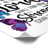 Bibel Verse diejenigen, die auf den Herrn vertraue Poster (Ecke)