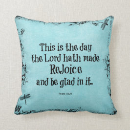 Bibel Verse Dies ist der Tag, den der Herr gemacht Kissen