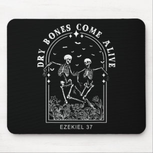 Bibel Verse Dry Bones erleben Christlich Jesus Mousepad