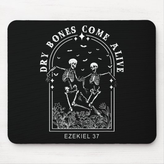 Bibel Verse Dry Bones erleben Christlich Jesus Mousepad (Vorne)