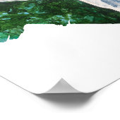 Bibel Verse Er ist der Risen Glaube Poster (Ecke)