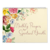 Bibel Verse Gebet florale Custom Kalender (Titelbild)