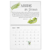 Bibel Verse Gebet florale Custom Kalender (Mär 2026)