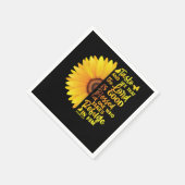 Bibel Verse Geschmack und sehen, dass der Herr ist Serviette (Ecke)