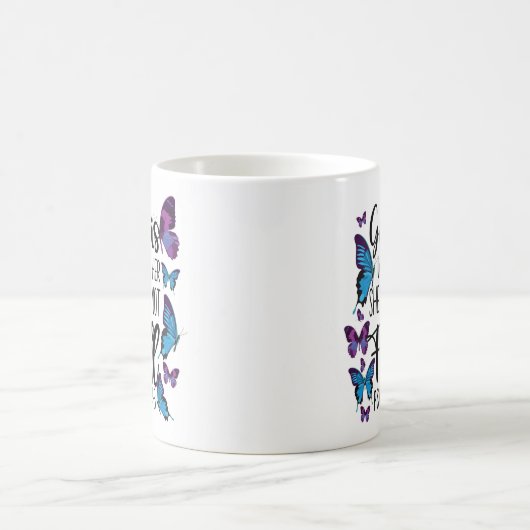 Bibel Verse Gott ist in ihr wird sie nicht fallen Kaffeetasse (Mittel)