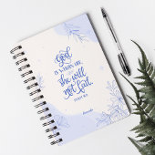 Bibel Verse Gott ist in ihrem Geschenk für sie Notizblock