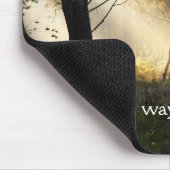 Bibel Verse Isaiah 30:21 Dies ist der Weg Mousepad (Ecke)