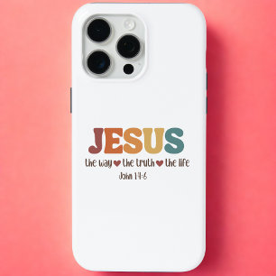 Bibel Verse Jesus die Art und Weise, wie die Wahrh Case-Mate iPhone Hülle