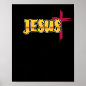 Bibel Verse Jesus Gott Poster (Vorne)